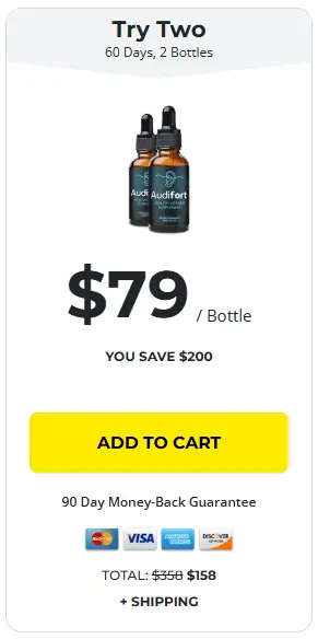 audifort 2 bottles